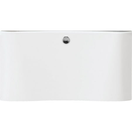 15 In. Pedestal - Island White