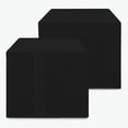 thumbnail image 1 of Manteles de mesa HolidayIdeas cuadrados ajustados, 86 x 86 cm, color negro, paquete de 2, 1 of 7