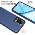 thumbnail image 3 of Pour Blu View 5-Pro (B170D) Coque Robuste à Double Couche avec Protecteur d'Écran (Verre Trempé Bleu Texturé), 3 of 6