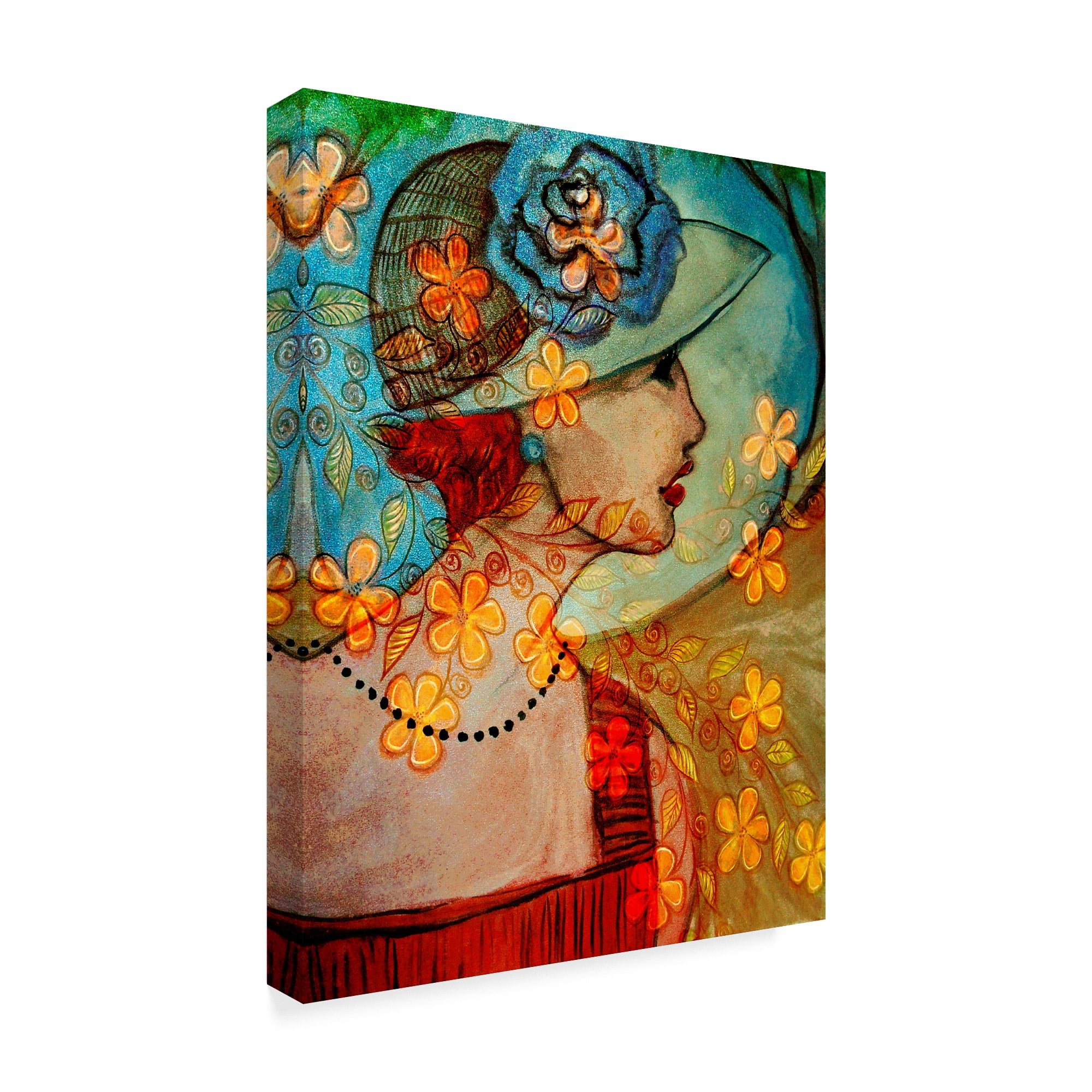 Trademark Fine Art 'Bella II' Canvas Art by Danielle Harrington