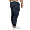 thumbnail image 3 of ORQ Men's Woven Multi-Pocket Outdoor Cargo Trousers, 3 of 6