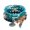 a, variant on YYKihy Stackable Bead Bracelets Ladies Mens Stretch Multilayer Bracelet Set Multicolor Jewelry