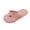 Pink, variant on Women’s Memory Foam Flip Flop Slippers Open Toe Thong House Slippers Braided Ruffled Edge Corduroy Surface Soft Casual Indoor Outdoor Daily Shoes Summer Fall 5.5-6