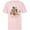 Soft Pink, variant on Disney Princesses Charming with Coziness Fall - Short Sleeve T-Shirt for Kids - Customized-White