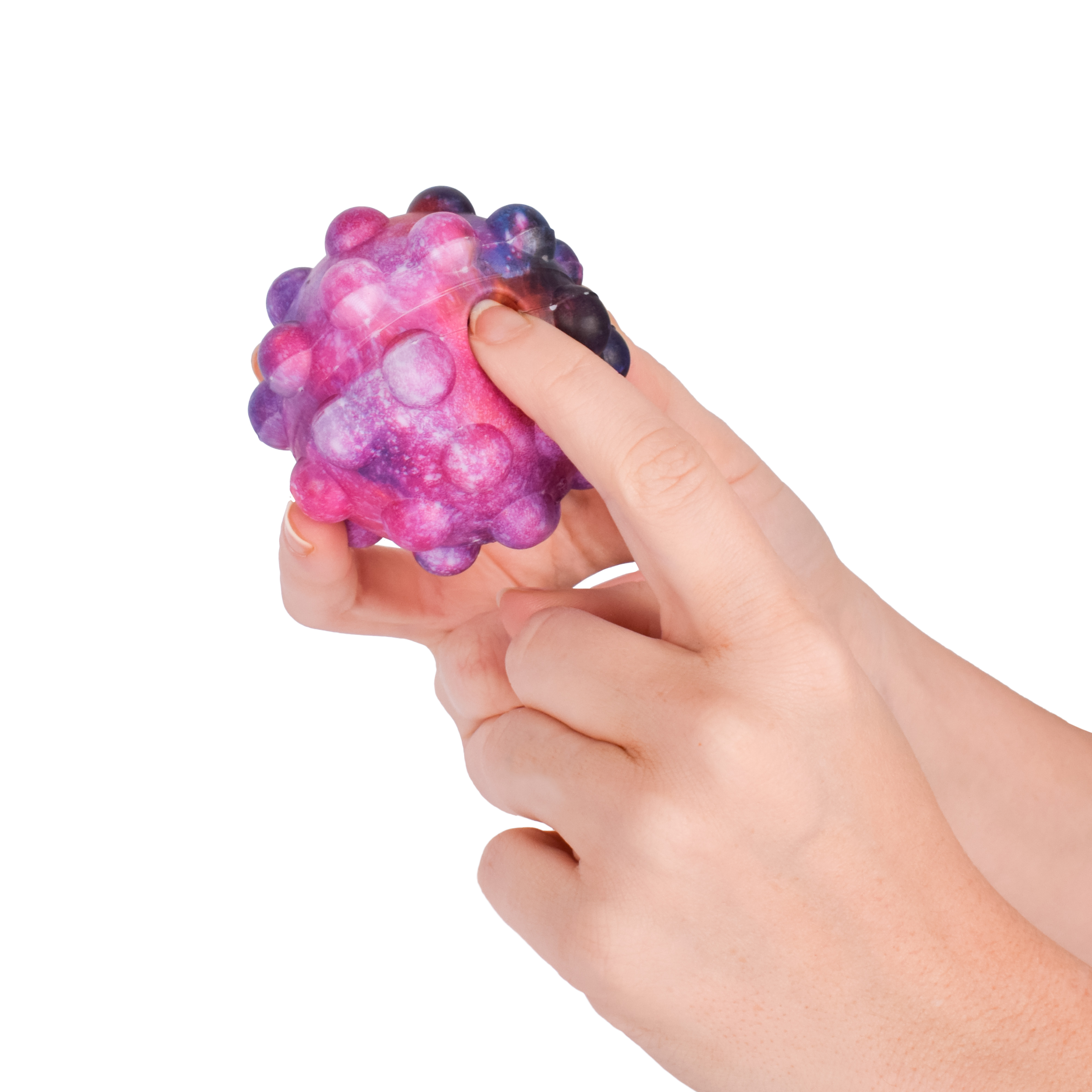 Giggle Zone Pop It Ball – Fidget Sensory Toy - Colors and Styles May Vary | Unisex, Ages 3+ - image 3 of 5