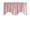 Blush, variant on Cross-Stitch Diamond Pattern Pintuck Taffeta Scalloped Valance Curtain Window Treatment Kitchen Home Décor 58" Wide / 20" Tall