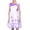 Lilac Purple, variant on Girls Dress Plum Flower Tree Bow Tie Party Pageant 6 Years