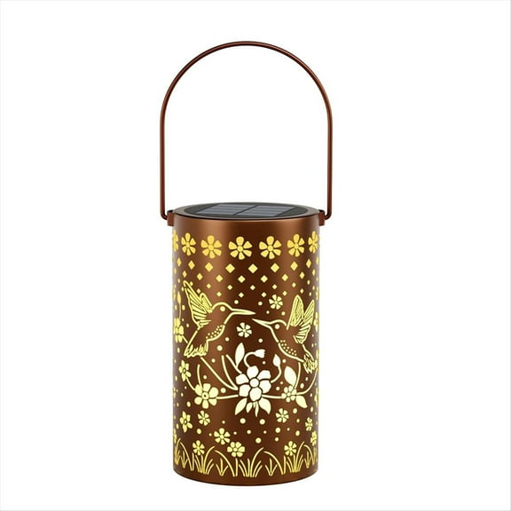 Hummingbird Solar Lanterns Outdoor: Solar-Powered Waterproof Hanging Garden Lights - Perfect Christmas Birthday Gifts,1*solar lanterns