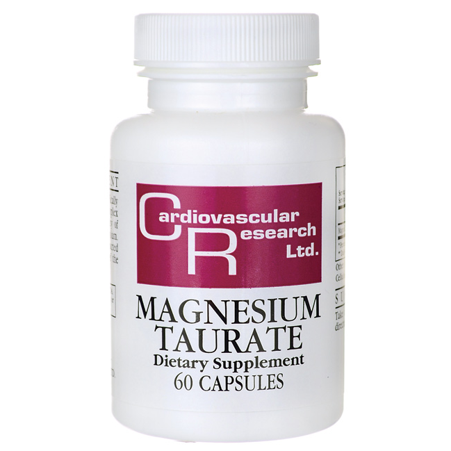 Cardiovascular Research Magnesium Taurate 125 mg 60 Caps