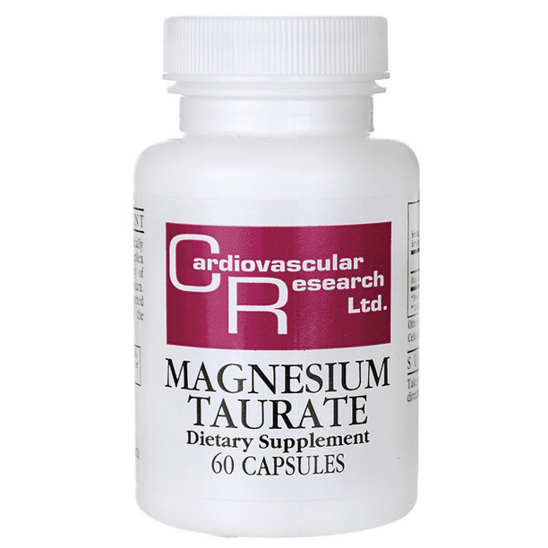 Cardiovascular Research Magnesium Taurate 125 mg 60 Caps