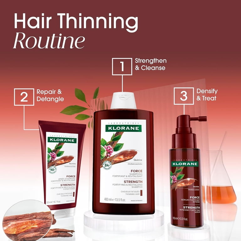 Klorane Strengthening Shampoo for Thinning Hair with Quinine