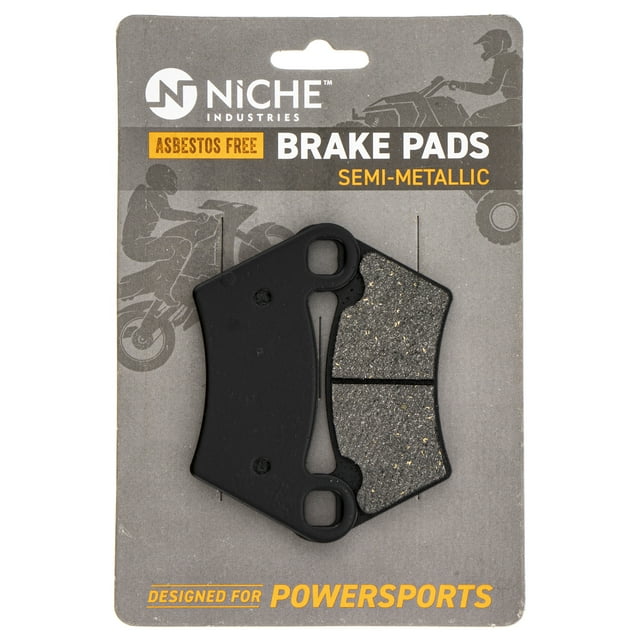 Niche Semi-Metallic Brake Pad Set for Polaris ACE Ranger 500 1910672 UTV 519-KPA2223D