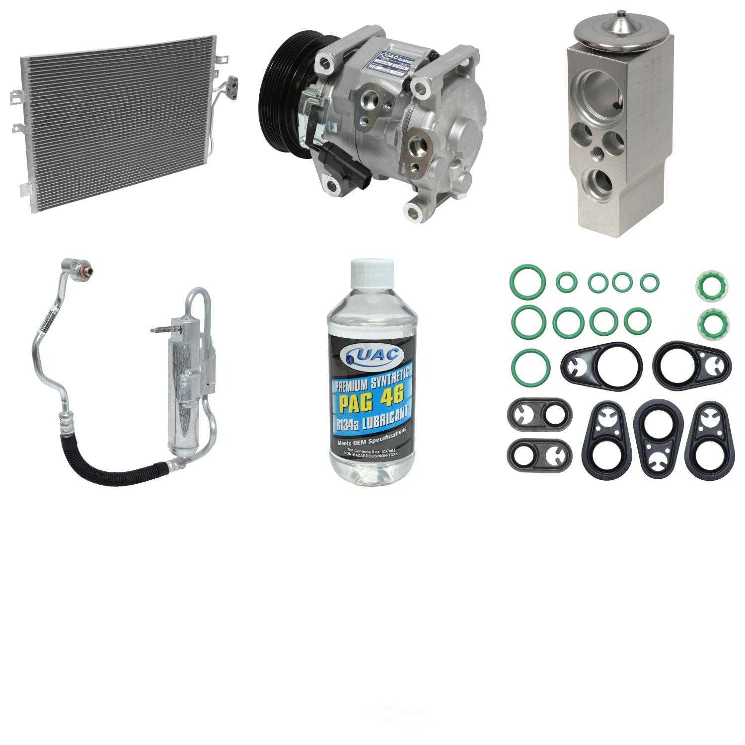 UAC KT 6208A Compressor-condenser Replacement Kit