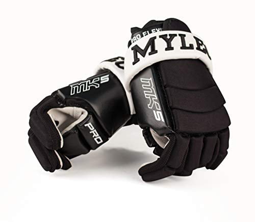 Mylec Street Roller Black Hockey Gloves Deck Small 
