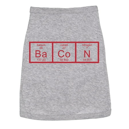 Element Top - Dog Shirt Element of Bacon Cute Clothes For Family Pet