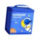 thumbnail image 1 of Marcadores de pintura acrílica Marcadores de dibujo Bolígrafos de pintura acrílica profesionales con estuche de transporte para tazas Suministros para, 1 of 9