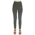 thumbnail image 1 of White Mark Pantalon Taille Haute Extensible pour Femmes, 1 of 5