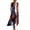 Multicolor, variant on VBVC Women's Floral V-Neck Sleeveless Maxi Dress,Button Detail Loose Flowy Dress For Women,Ladies' Casual Patriotic Summer Sundress with Pockets,Multicolor,S-3XL
