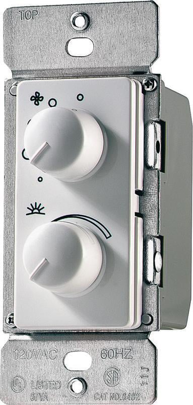 Eaton Cooper Wiring RDC15-W-K Combination Switch, 1.5 A, 300 W, 1 P