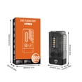 thumbnail image 3 of 1000LM LED Luz de trabajo 1000mAh Beep IPX4 Herramientas impermeables para exteriores (Negro) Ndcxsfigh Para Estrenar, 3 of 3