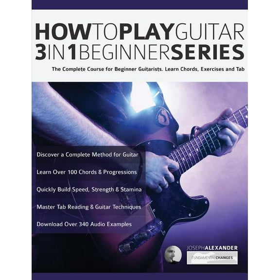 How to Play Guitar 3 in 1 Beginner Series (Paperback)
