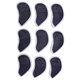 thumbnail image 1 of Cubiertas para cabezas de palos, 9 piezas/juego de cubiertas para cabezas de palos de golf, cubiertas para cabezas de hierro para palos de golf, elegantes y modernas, 1 of 9