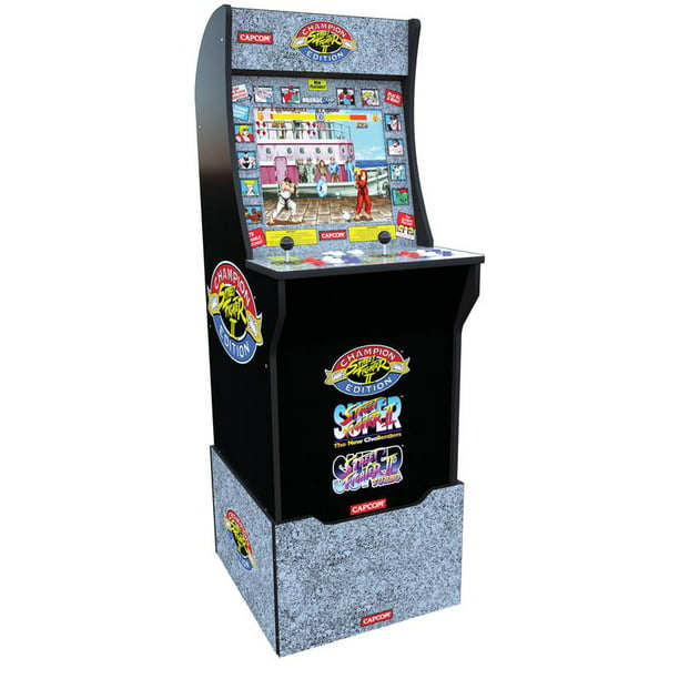 Arcade1up Street Fighter Ii Classic 3, Basement Arcade Room Freeze