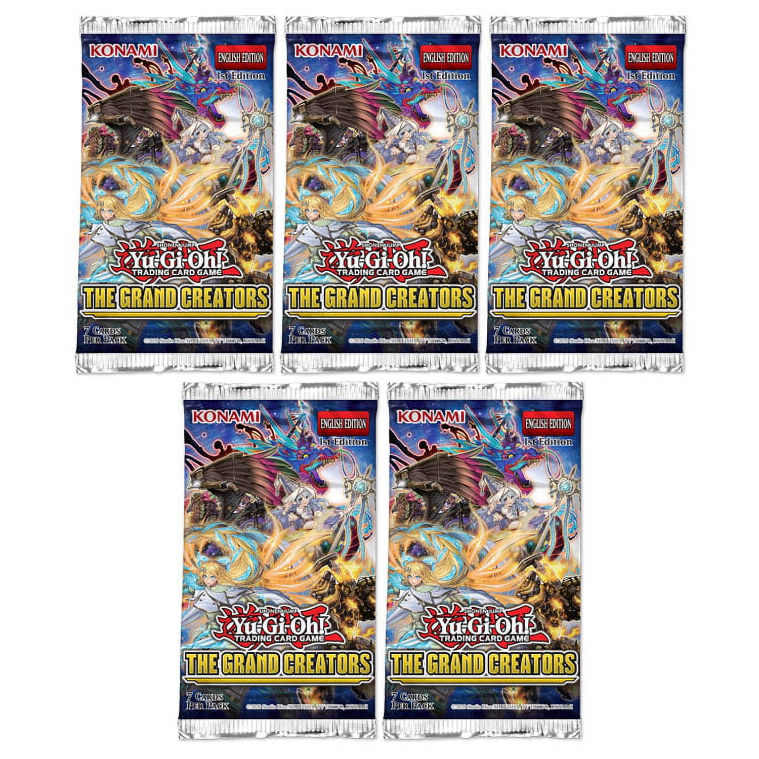 Yu-Gi-Oh Cards - Tactical Masters - Booster PACKS (5 Pack Lot) - Walmart.com