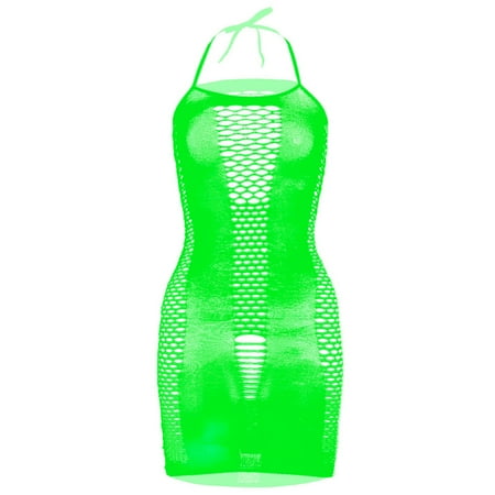 

Aayomet Crotchless Lingerie For Women Women Lingerie Babydoll Lace Nightgown Mesh Chemise Boudoir Nighty Teddy Lingerie Green One Size