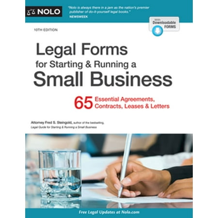 Legal Forms for Starting & Running a Small Business - (Best To Start A Small Business)