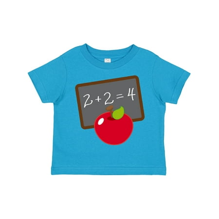 

Inktastic Chalkboard and Apple School Gift Toddler Boy or Toddler Girl T-Shirt