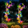 thumbnail image 6 of Solar Butterfly Lights，Solar Garden Lights Decor Outdoor Waterproof Metal Butterfly Decorative Stake Lights for Yard,Lawn,Patio,Walkway,Gifts for for Women Mom Grandma Gardening(2 Pack), 6 of 7