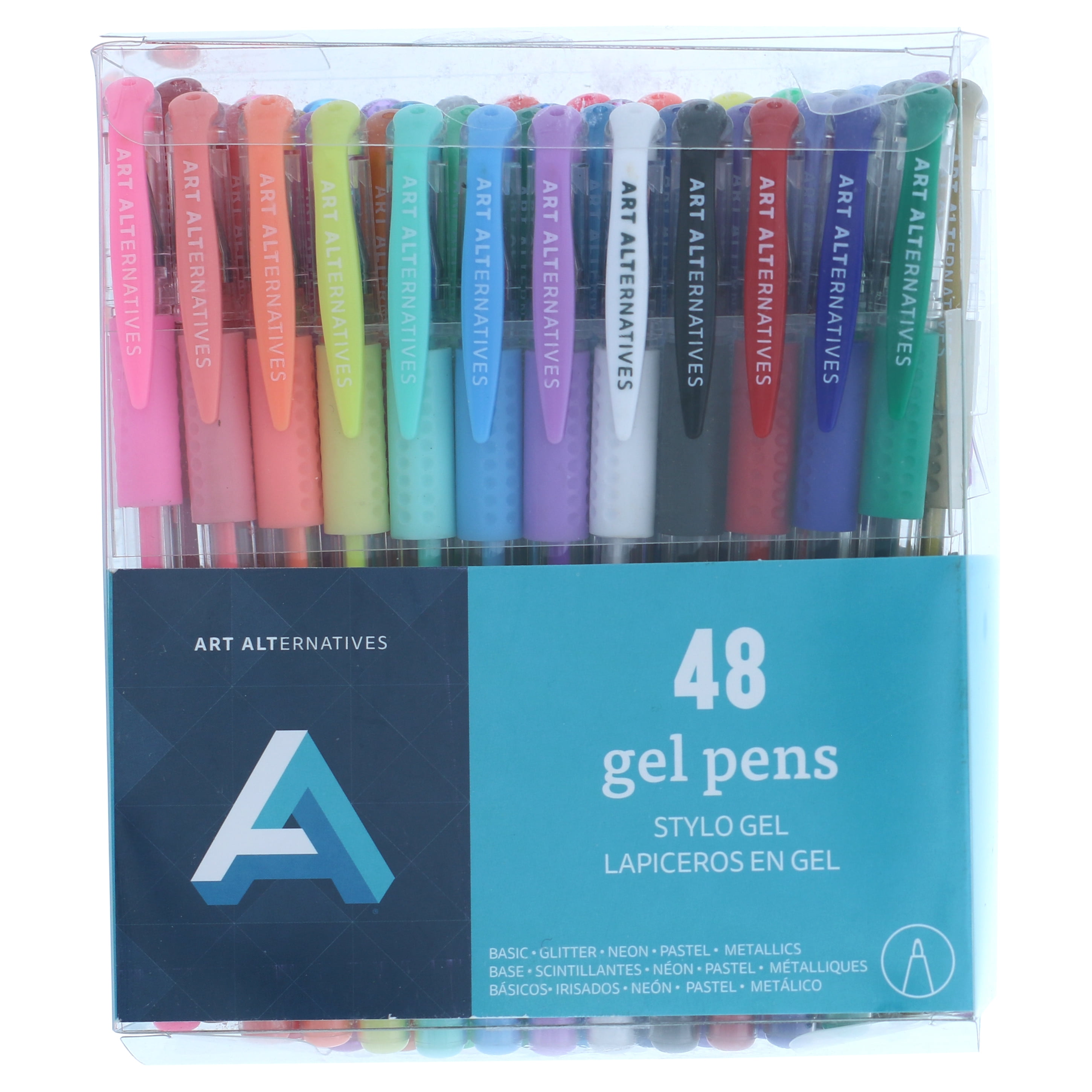 Art Alternatives Gel Pen Set, 48Pens