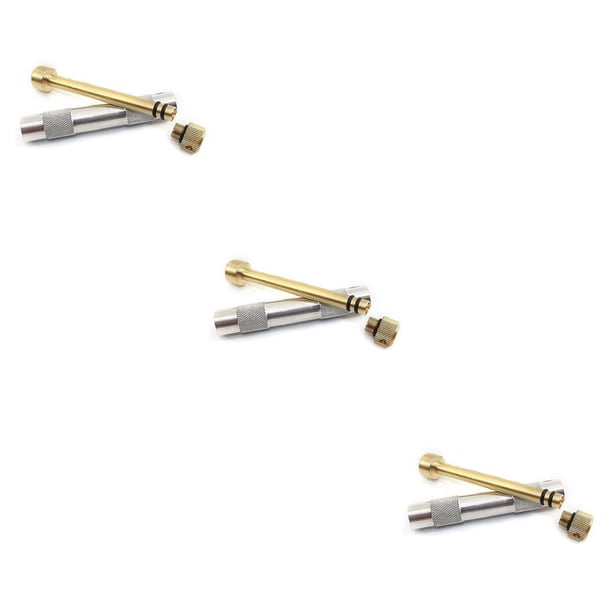Soidarity Pistón de fuego de latón, aleación de aluminio de emergencia, tubo de fuego, fabricante de llamas de supervivencia, encendedor, suministros de Type2 NO2 Soidarity CBP233684