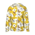 thumbnail image 2 of Lsque Lilies Flowers UPF 50+ Lightweight Sun Protection Men's Women's Long Sleeve Shirt, Hoodie Performance -Medium, 2 of 9