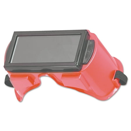 Jackson Safety* WS-80 Cutting Goggles, Red Frame, Shade 5.0 Lens
