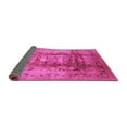 thumbnail image 2 of Ahgly Company Indoor Square Oriental Pink Traditional Area Rugs, 3' Square, 2 of 4