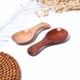 thumbnail image 5 of Cuchara de madera de loto para helado, cuchara de té pequeña de mango corto de madera, cuchara de té de boca ancha, 5 of 5