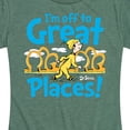 thumbnail image 3 of Dr. Seuss - I'm Off To Great Places - Women's Short Sleeve Graphic T-Shirt, 3 of 6