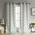 thumbnail image 2 of Mason Linen Look 76XGrommet Window Curtain Set, 2 of 4