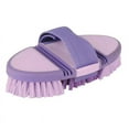 thumbnail image 2 of Roma Soft Grip Flex Body Brush Purple, 2 of 2