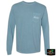 thumbnail image 2 of Avery Painted Lab Long Sleeve Shirt - Ice Blue, 2 of 2
