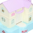 thumbnail image 4 of Doghouse Piggy Bank, Automatic Coin Swallowing with Light Music Effects, Electronic Coin Money Bank, Electric Music Money Saving Box House (Blue), 4 of 9