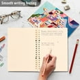 thumbnail image 4 of FORMRS 1-Subject Spiral Notebook 8" x 5" College Ruled 60 Refillable Sheet A5 Hard Cover, 2 Pack, Abstract Painting, 4 of 7
