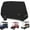 Black, variant on Greenline Golf Cart Cover 2 Passenger  Marine Grade Fabric, Made in North America, Water Resistant with Rear Zipper - Universal Fit Golf Cart Cover for All Models-Fits up to 90"L x 48"W x 62"H