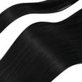 thumbnail image 3 of SHCKE 20"/28" Long Ponytail Extensions Synthetic Straight Hair Ponytail Drawstring Ponytail Clip in Hairpiece for Women - Dark Black, 3 of 6