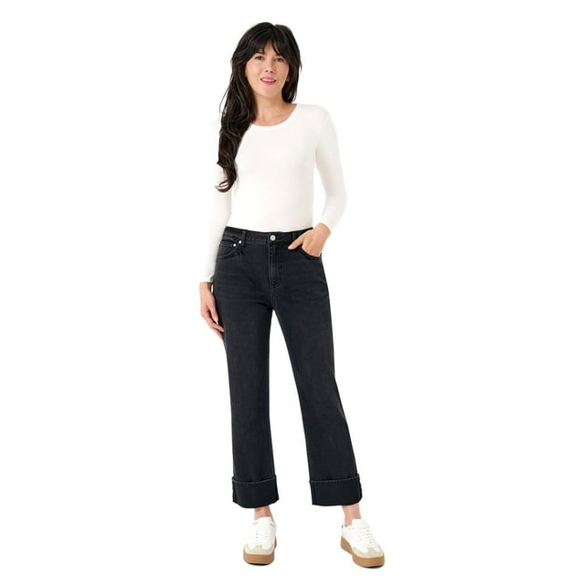 Morgan Cuffed Wide Leg