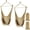 Brown, variant on Brown Hanging Hammock Chair Boho Swing 2-Pack for Indoor Outdoor Use