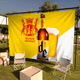 thumbnail image 2 of Bandera grande impresa con cerveza Duvel, arte de ciencia ficción, decoración del hogar, pancarta decorativa, 2 of 5