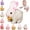 Style D, variant on Wollerahorizons Bunny, Wollera Horizons Bunny Toy, Bunbi Realistic Bunny, Interactive Bunny Realistic Bunny Toys, 6.7 in Colorful Toy Bunny for Children (Style C)